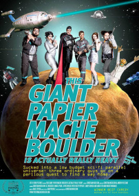 This Giant Papier-Mâché Boulder Is Actually Really Heavy