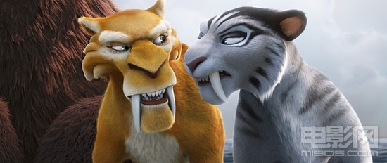 《冰河世纪4》发海量剧照 新角色登场剑齿虎恋爱