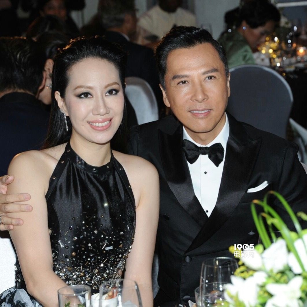 甄子丹汪诗诗出席晚宴 预告明年初拍《叶问4》