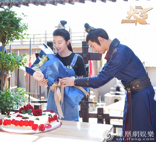 《火王》热拍 陈柏霖景甜“争演”男一号