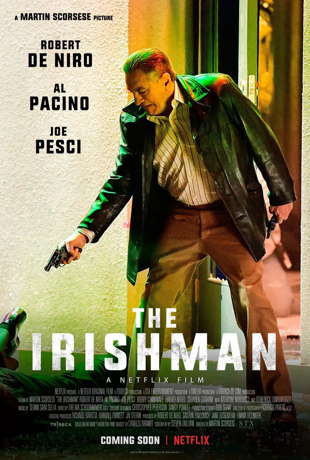预算高企 《爱尔兰人》或成马丁斯科塞斯最贵电影