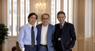 《金手指》杀青曝照 刘德华头发花白与梁朝伟飙戏