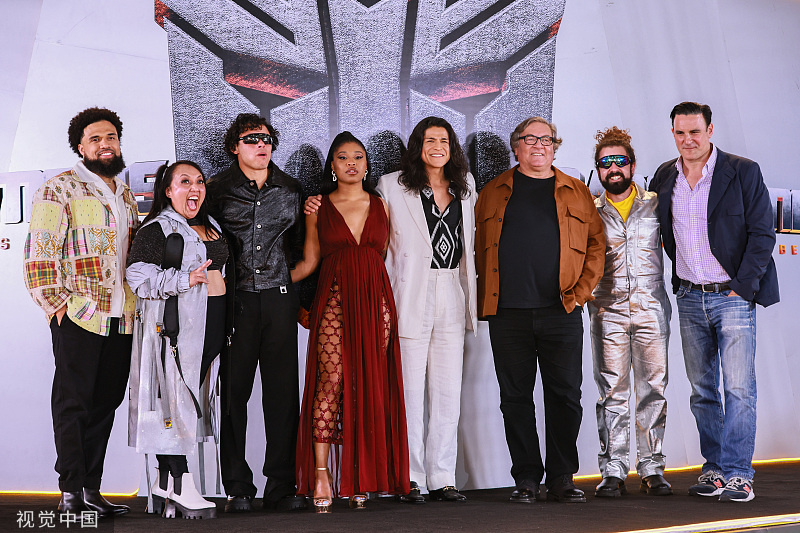 《变形金刚7》墨西哥举行首映 安东尼·拉莫斯出场
