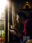 李晨、董璇再登時(shí)尚雜志 溫馨共享都市休閑時(shí)光