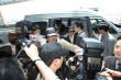 韓國團體JYJ離臺 粉絲夾道送機保安人肉護駕