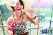 李娜夺冠后写真首曝光 甜美健康畅享幸福生活