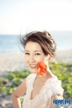 甘薇异域夏日写真 清新白裙尽显唯美烂漫