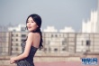 “阳光天使”刘梓妍清新写真 碎花短裙尽显淡雅