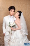 吳尊首拍婚紗照如白馬王子 與劉梓妍親密擁抱