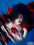 范冰冰水下拍寫(xiě)真紅紗曼妙 虞姬艷妝國(guó)色天香