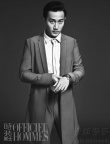 刘恺威登杂志杀伤力十足 黑白大片演绎魅惑绅士