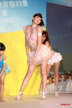 安心亞比基尼性感做代言 薄紗雪乳玉腿粉嫩誘人