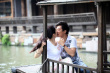 《爱@桐乡》水上婚礼 李东恒、刘庭羽船头热吻