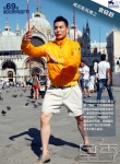 “怪咖”袁曉超功夫?qū)懻嫫毓?威尼斯大秀太極