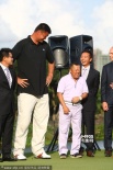 众星挥杆王志文夺冠 曾志伟、姚明比身高逗趣