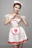 性感女神徐冬冬化身白衣天使 护士装扮另类性感