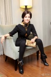 劉曉慶霸氣打造冷艷女王style 緊身束腰顯貴氣