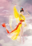 周秀娜为“西游”拍美猴王写真 金翎冲天显娇俏