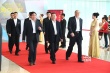 《成成烽火之絕殺》劇組亮相 眾主創(chuàng)帥氣走紅毯