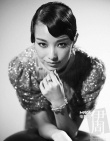倪妮复古摩登时尚写真 衣香鬓影显女性精致高雅