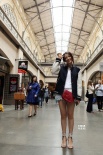 高圆圆加州写真个性张扬 甜美耍酷美范儿十足