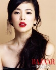 宋慧喬嬌媚紅唇妝登雜志封面 演繹完美復(fù)古優(yōu)雅