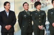 八一電影制片廠廠長黃宏亮相 一襲軍裝英姿颯爽