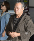 韩国导演金基德现身机场 携《莫比乌斯》参展