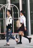 周冬雨著靚裝表情冷淡 與林更新傳緋聞?chuàng)p玉女樣