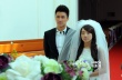 《幸福快递》婚礼花絮 巫迪文与霍诗丹银幕献吻