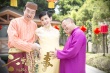 《六福喜事》發(fā)劇照 楊千嬅與曾志偉街頭曖昧