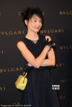 高圆圆紫色长裙显精致优雅 张曼玉浓妆难掩老态