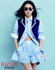 IT Girl朱珠雜志大片曝光 性感演繹另類學(xué)院風(fēng)