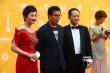 華誼董事長王中軍亮相紅毯 氣質(zhì)斯文沉穩(wěn)老道