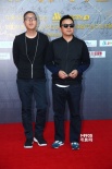 庄文强斯文儒雅亮相红毯 麦兆辉黑超掩面显霸气