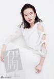 劉詩詩純美大片濕發(fā)誘惑 身穿白裙清新唯美動人