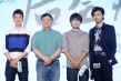 《后会无期》发布会 韩寒冯绍峰陈柏霖基情献吻