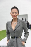 章子怡深V助陣時裝周 塞隆與男友西恩·潘現(xiàn)身