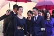 《一代宗師》主創(chuàng)亮相 章子怡穿露腰裝頻做鬼臉