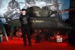 《狂怒》中国首映 冯小刚现身点赞：最爱战争片