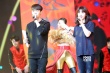 柳巖穿紅裙彩排央視網(wǎng)絡(luò)春晚 搭檔張藝興TFboys