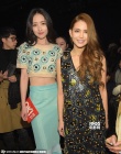 昆凌江疏影低胸美腿斗美艷 郭碧婷露纖腰遭猛拍