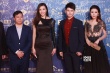 女星周韦彤惊艳登场 黑长裙扮高贵身材高挑火辣