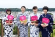 《海街日记》主创重返拍摄地 四主演着浴衣美艳