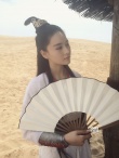 張馨予曬女扮男裝古裝照 手拿折扇變冷面公子