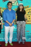 胡巴助陣《腫瘤君》首映 白百何小露香肩秀性感