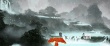 《功夫熊猫3》新概念图 水墨雪景勾勒诗意中国风