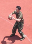 《陸垚知馬俐》上海熱拍 李晨軍官裝英姿颯爽