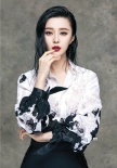 范冰冰登台湾版《Vogue》封面 拍写真露事业线