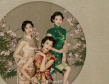 林青霞朱茵拍老上海复古画报 风情万种曲线尽显
